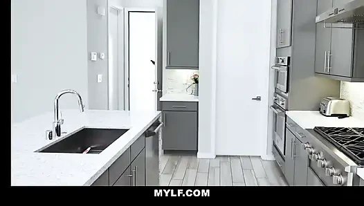 Tattooed Stepmom Fucks Herself with Dildo