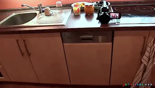 Girlfriends XXX - Giving Her British Friend a Tour of Her C'zech Pussy