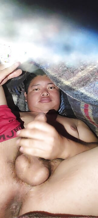 I'm without panties with a lot of hair in my balls