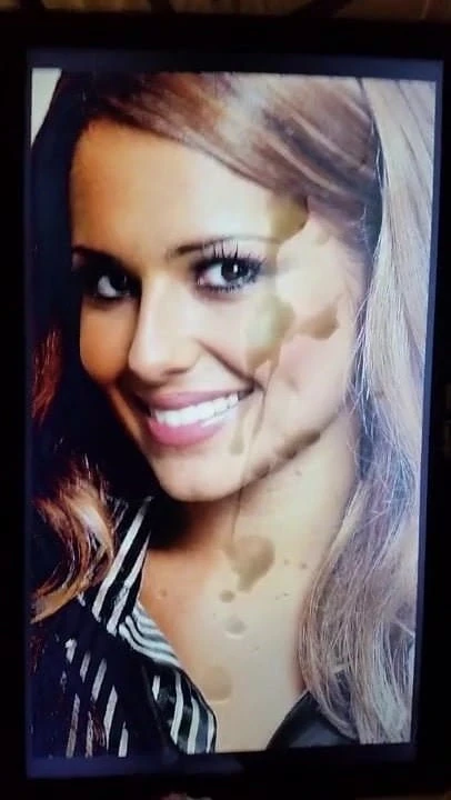 Cheryl Cole cum tribute facial