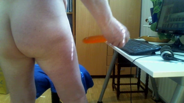 Playing with dildos