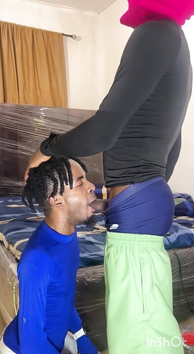 Straight Colleague Gat a Huge Dick