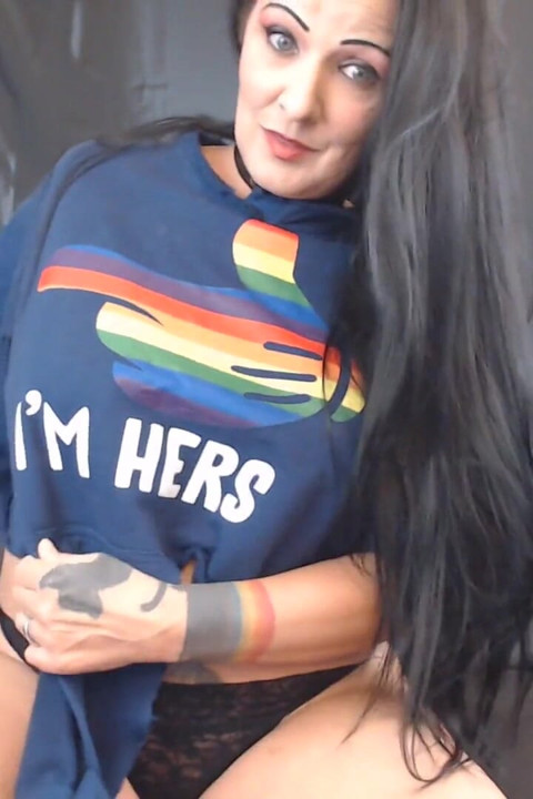 Tearing up my gay pride hoodie