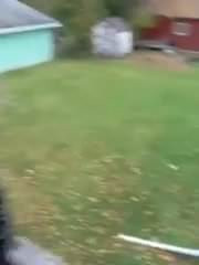 he said to be outside