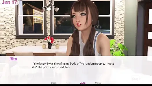 Casual desires #4- rita ngeliat violet dientot habis-habisan