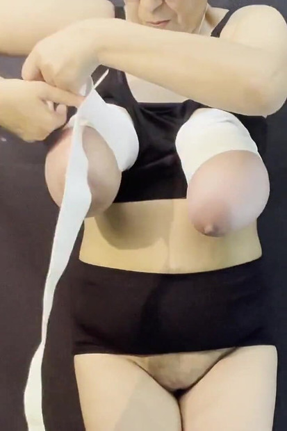 Slut Tied Tits