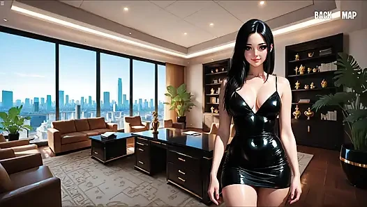 Sexy Boss Lady Giving Boobjob To Her Employee Big Cock In Office