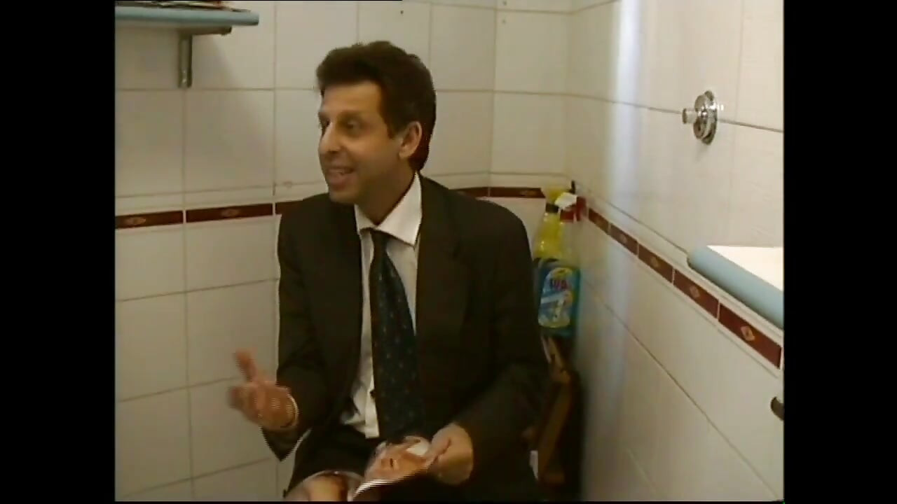 Busty Chubby MILF Fucked and Cumshot on Face by Big Cock in Bathroom