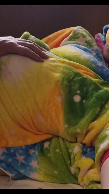 Jaw-dropping moment from "A babe in a unicorn costume shows off her ass"