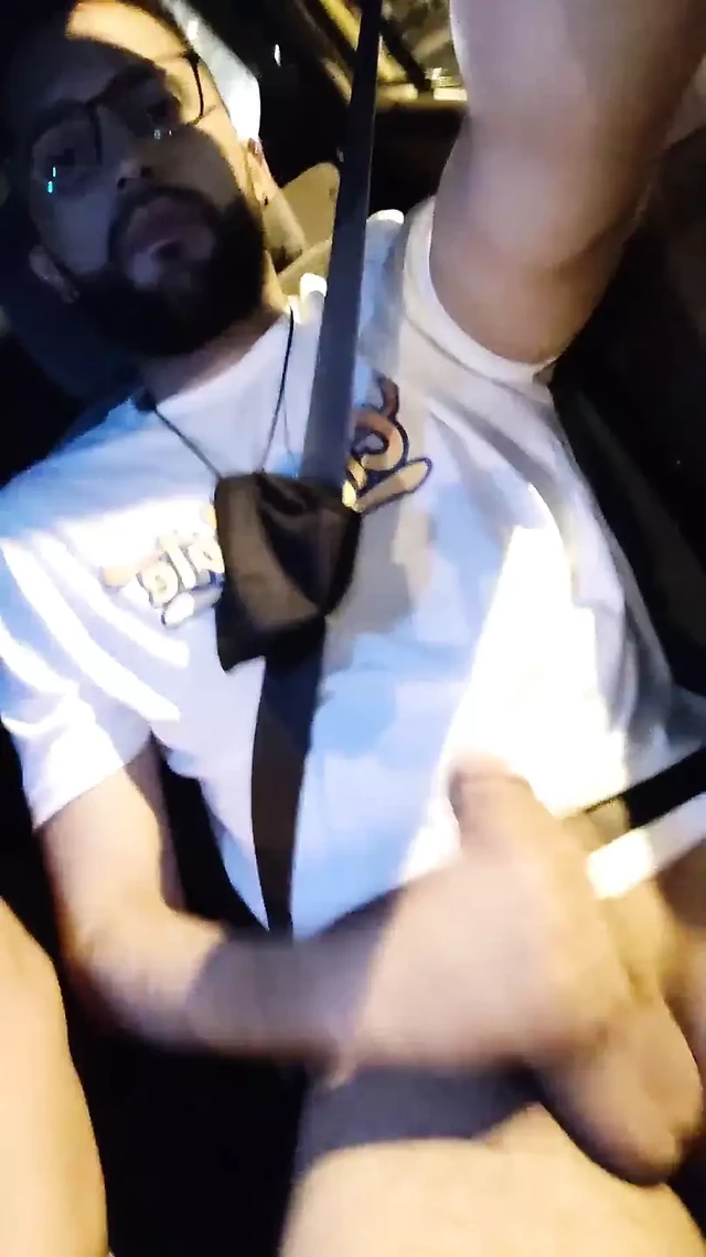 Young Big Uncut Cock Latino Public Jerking Off In a Taxi On the streets of Medellin city Got caught multiple times