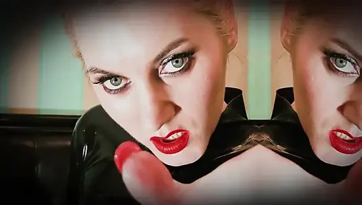 Cewek sange ini lagi asik ngentot memeknya