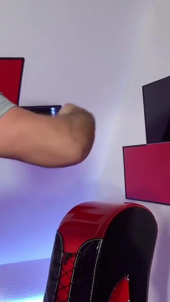 Emotional moment from "GERMAN SLAVE HOOKER LATEX GIRL SEDUCED TO FUCK BY OLD GUY"