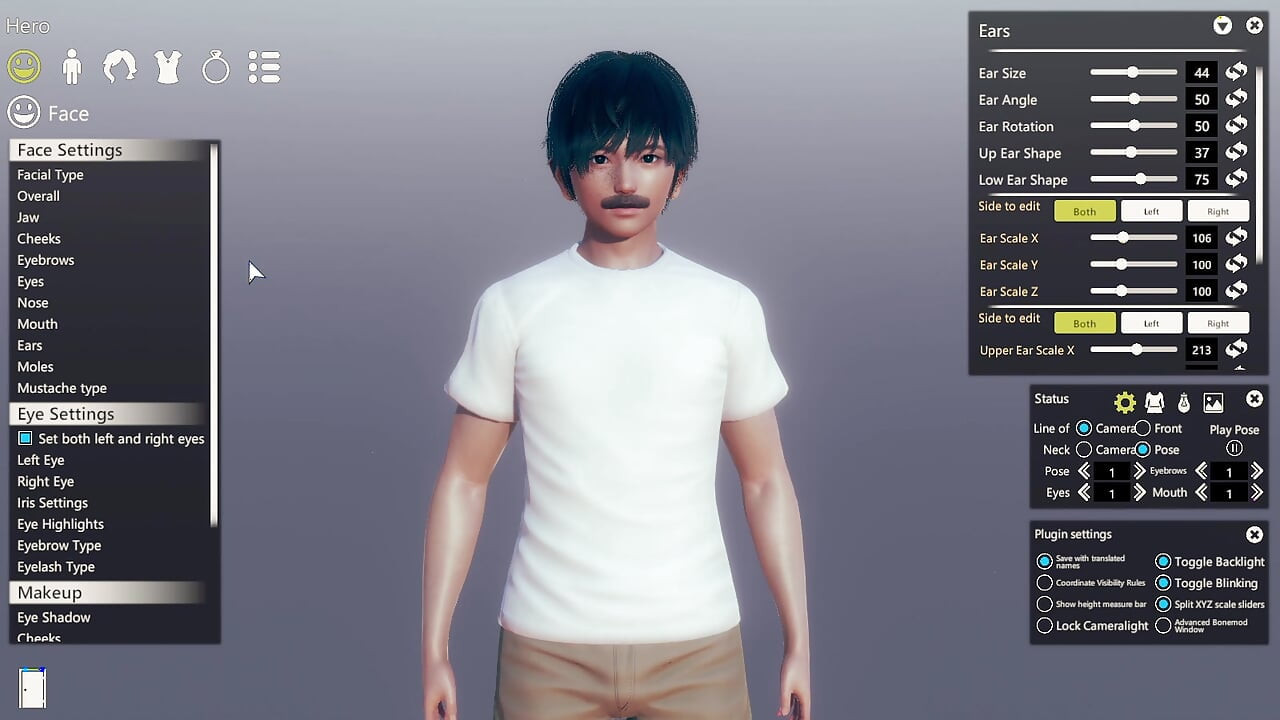 Gay 3d boy big boobs with moustache