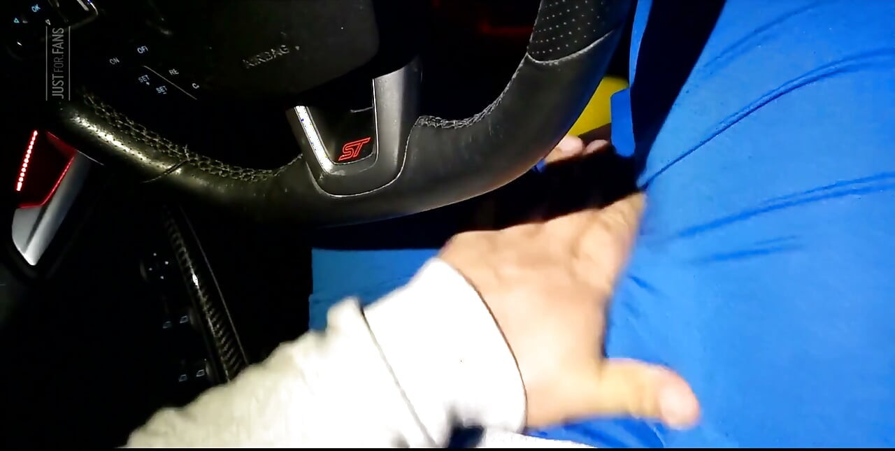 Playing with It as a Blob in the Car.