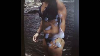 Cumtribute for the Brunette Gina