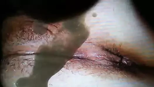 Fotze von diekleine69 vollgespritzt
