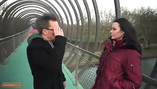 Ziemlich Unlustige Deutsche Tattoo Schlampe Wird Vom Spassigen Conny Durchgerammelt