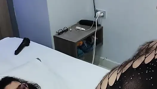 Sticking to Husband Sissy Full Video We Play with Long Dildo
