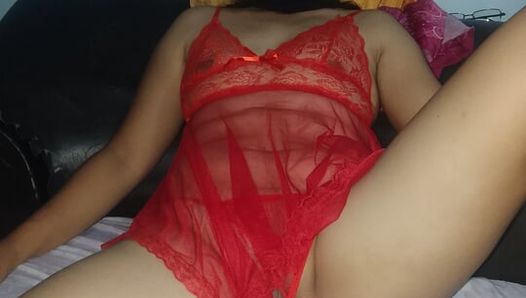 Red dress girl fucked by her neighbor while hubby away kantutan malala