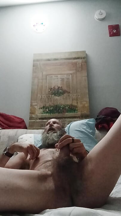 Masterbating again