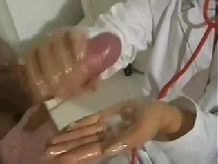Doctor is Testing Patients Cock