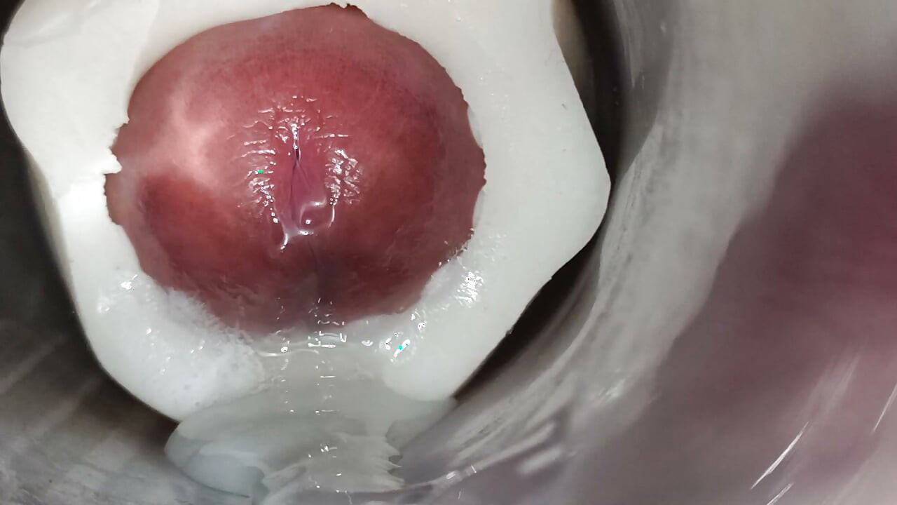 Internal view: vulva twitching and ejaculating 5