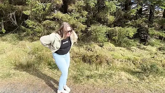 Emergency While Walking on the Public Trail but Had to Wet My Jeans