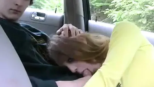 Kelly having Sex in a car