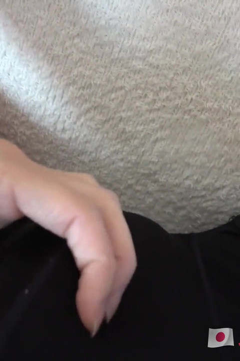 Shy Japanese milf with big nipples takes creampie