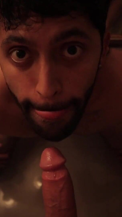 Powerful moment from "POV Blowjob Cum Eating stepdaddy Camilo Brown Sucking Big Cock Twink Nico Mucci"