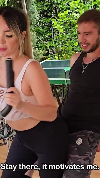 Vollbusige blonde studentin Tatiana Alvarez fickt fitnesstrainer Brian Evansx | Clip 1