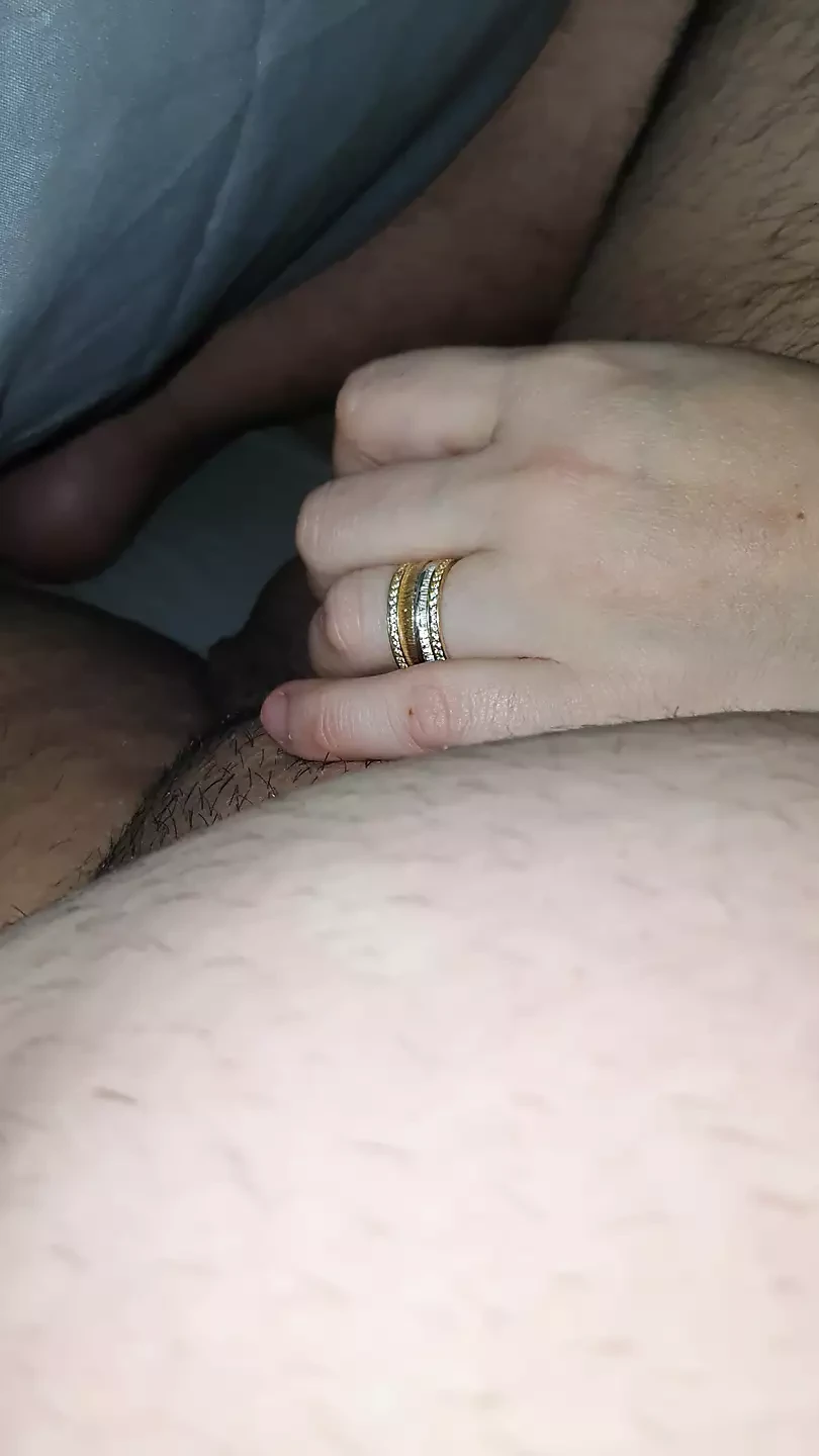 Naughty Step Mom hand slip into step son dick like a Eagle