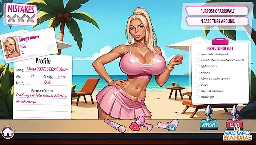 Ep7: Futa Zone: Lewd Control - Sarah Argo Spotlight in Day 7 Gameplay