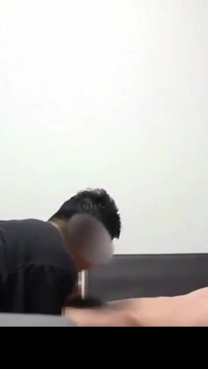 Emotional moment from "Chilling,Buffed, and Down to Play, He Let Us Take Control"