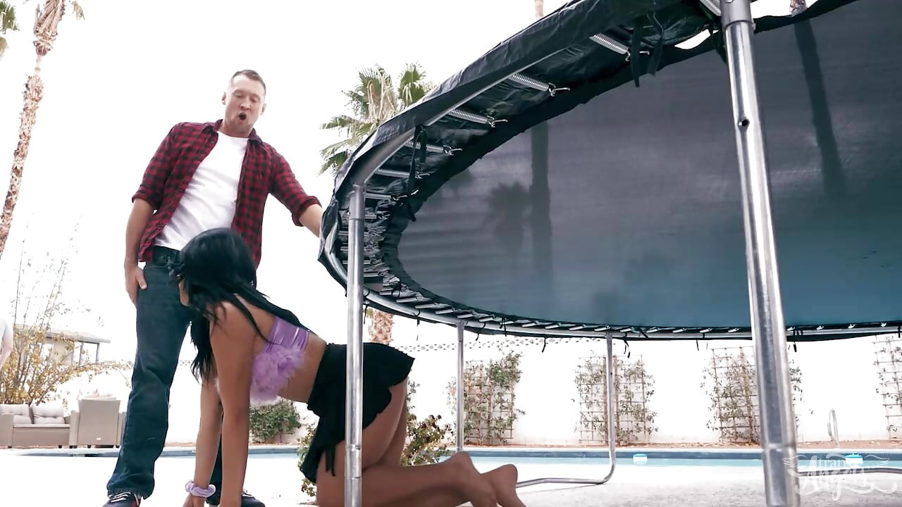 Bouncy Trampoline Dick TransAngels