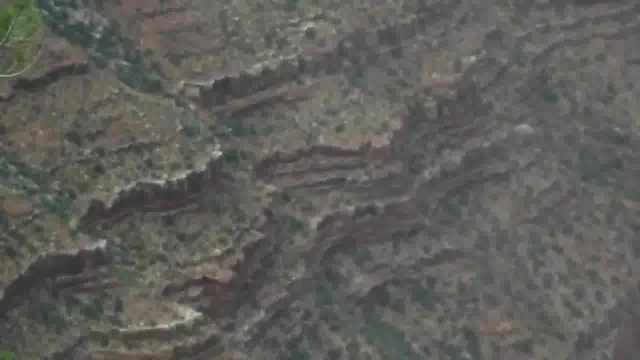Peeing down grand canyon