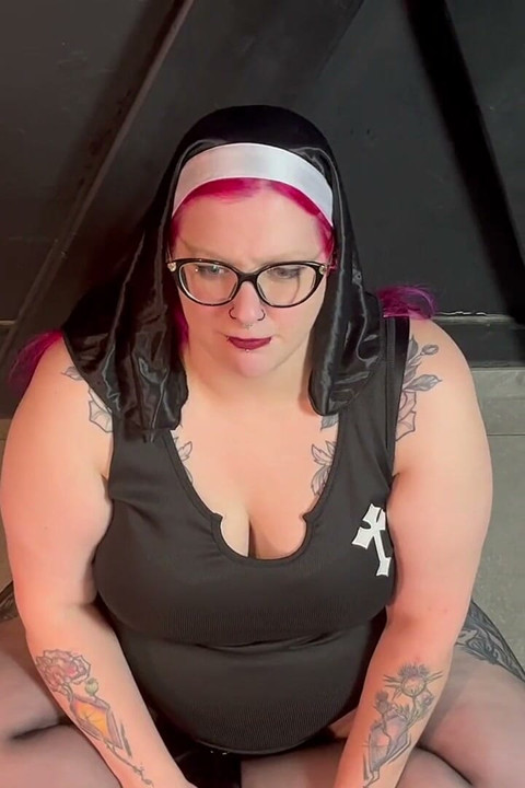Burping BBW Nun
