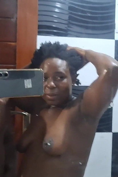 I Fucked the Old Woman, Took a Bath and She Was so Happy From so Much Delicious Fucking, She Loves It