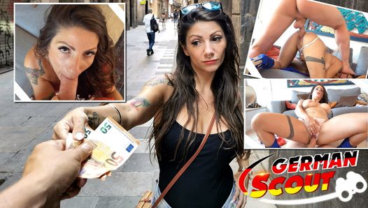 GERMAN SCOUT - LATINA MILF LILY AUFGERISSEN UND BEI MODEL JOB GEFICKT