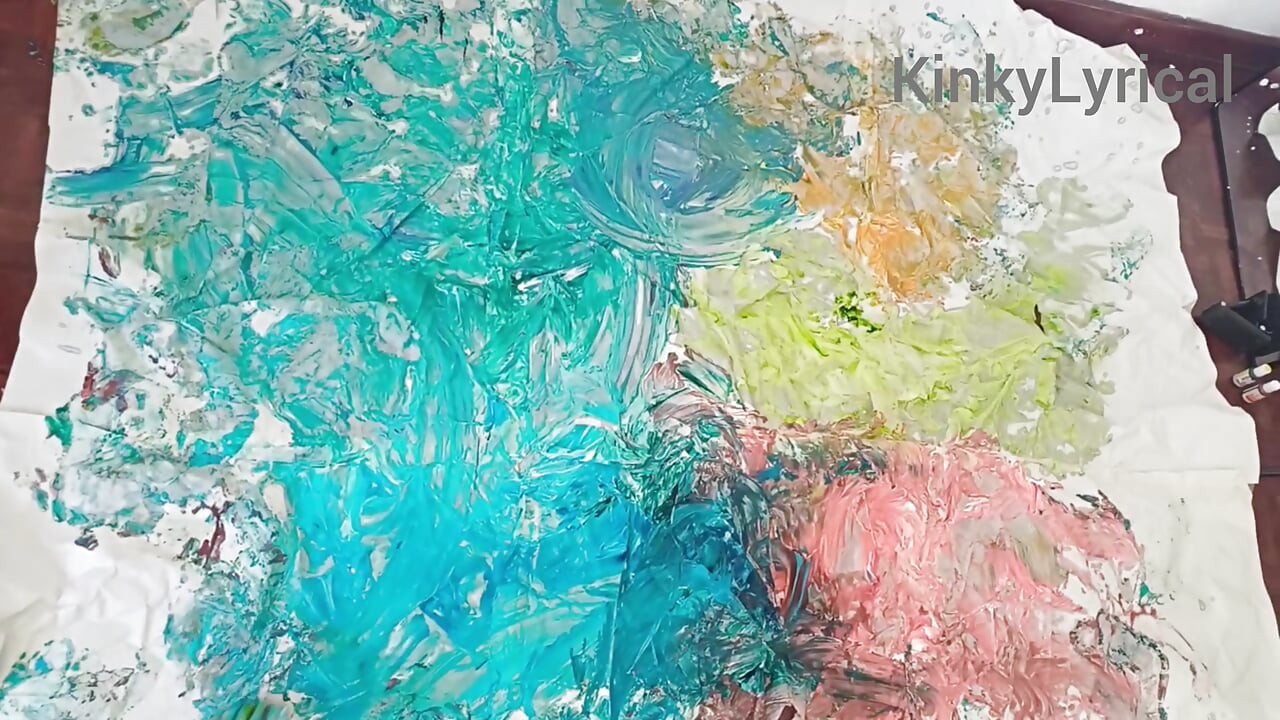 Foot Art - Painting with Feet