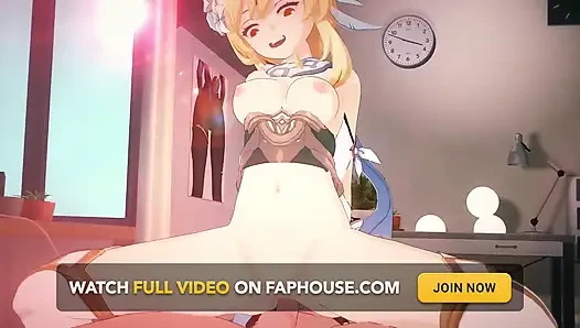 Genshin Impact - Lumine sex - Hentai-Animation 3D