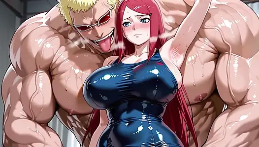 Doflamingo (OP) x Kushina (Naruto)