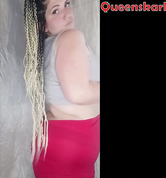 POV - Queen Try On Haul, I bet you crave for my thick body