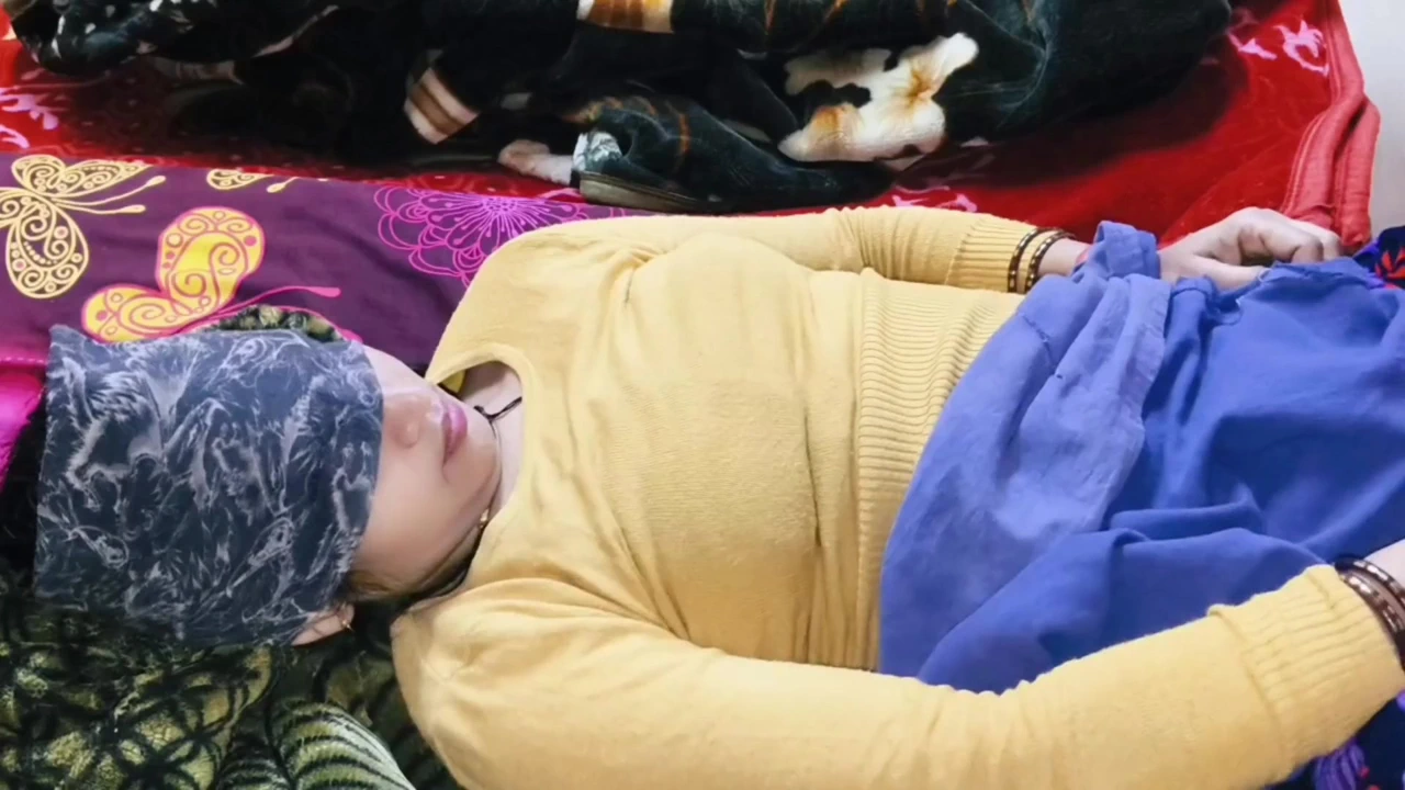 Newly married bride has sex with her husband , close up of hard fucking in missionary position