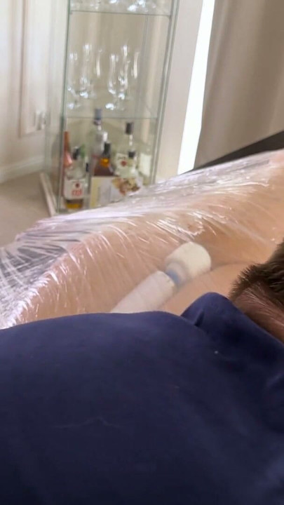 amateur model stretch bondage session with multiple orgasms and squirts | Clip 2