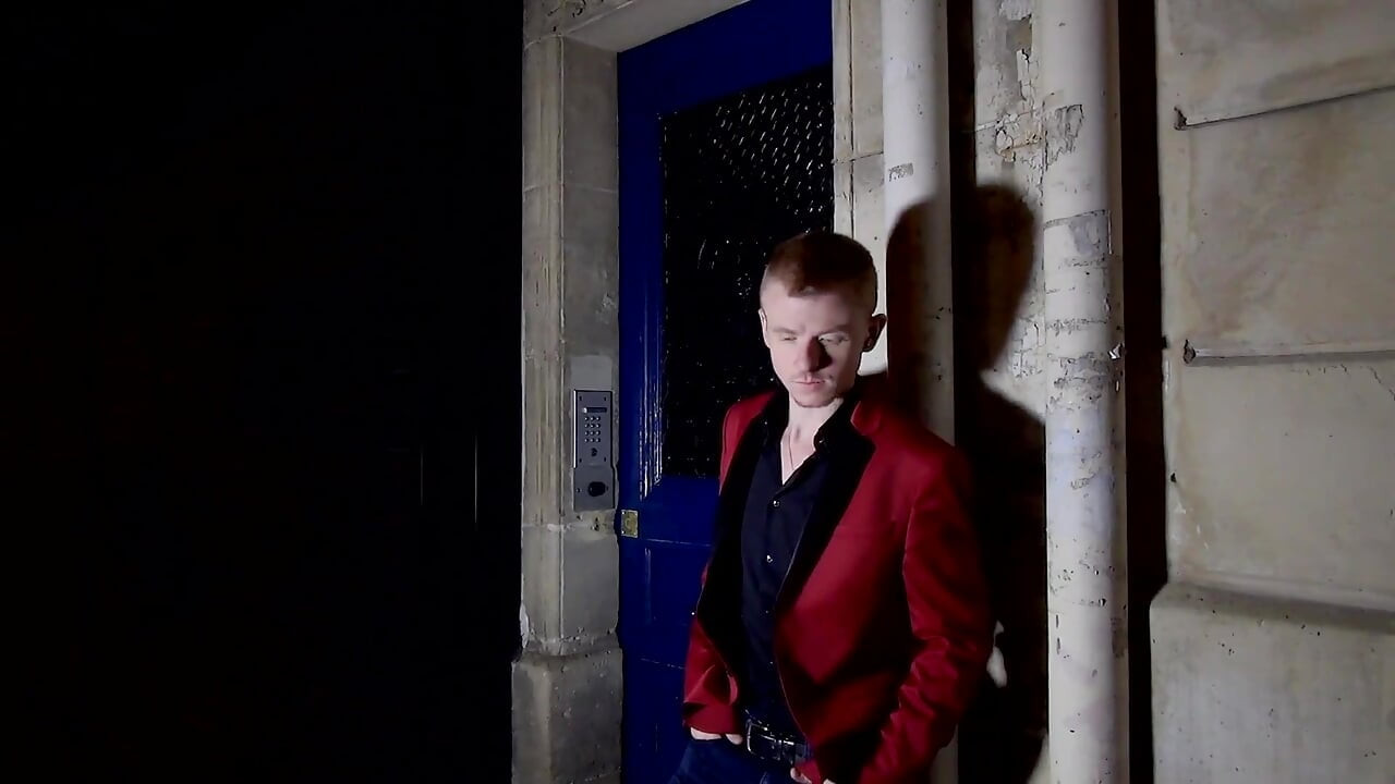 Red dominator strips off the ass of a slut