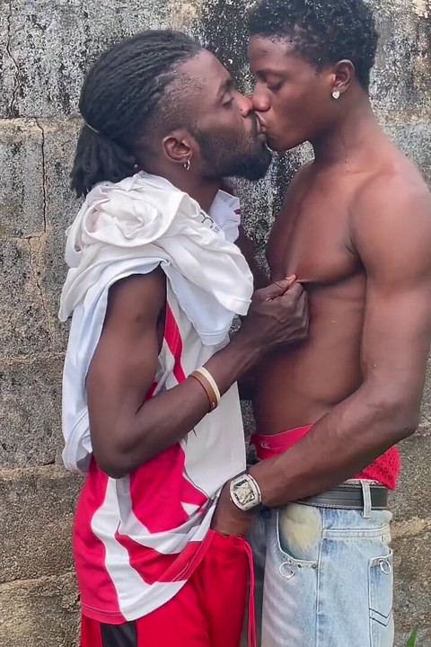 Kissing My New Boyfriend in the Bush
