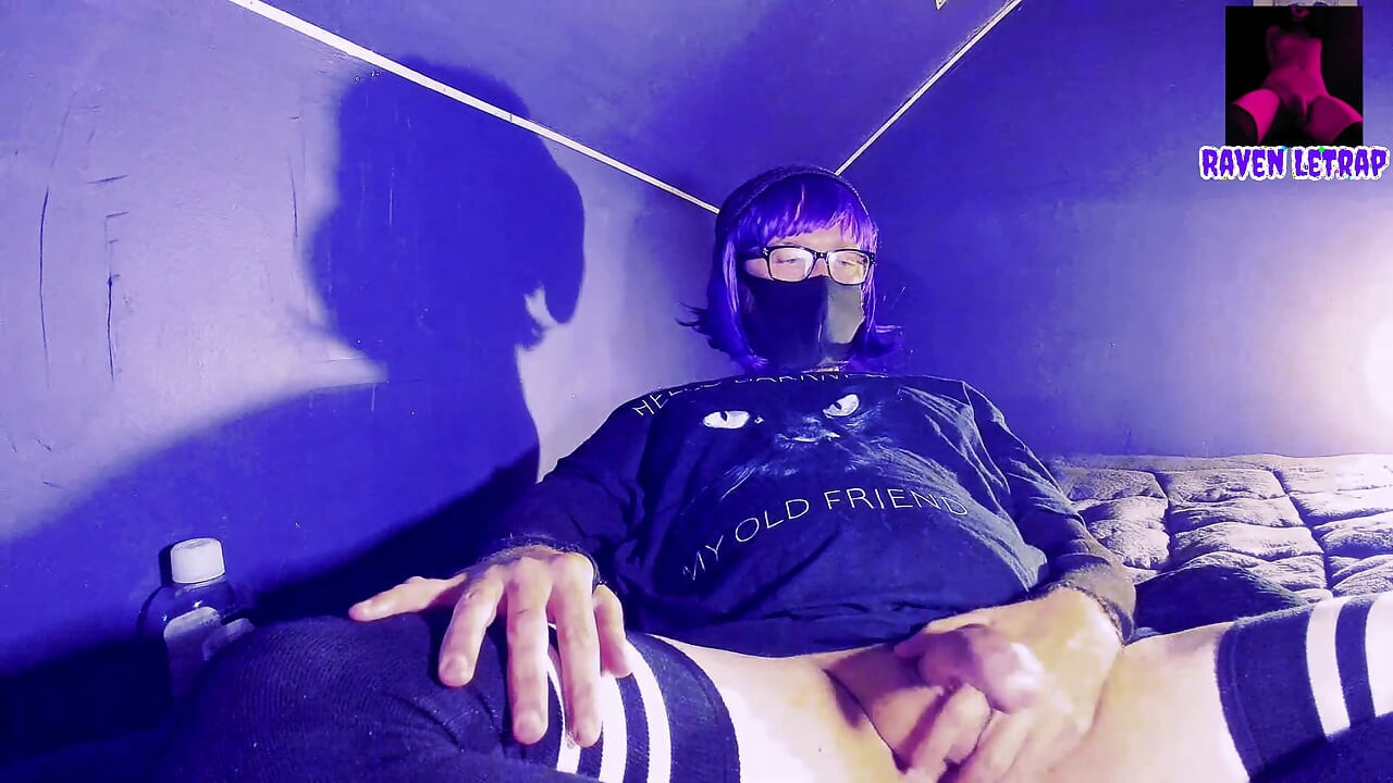 three orgasms with Raven LeTrap