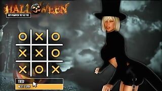 Halloween, citrouille sexy, tac toe par misskitty2k gameplay