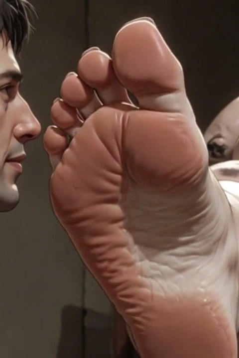 Massive Giantess BBW Foot Slave - Tiny Man Licking Her Huge Feet